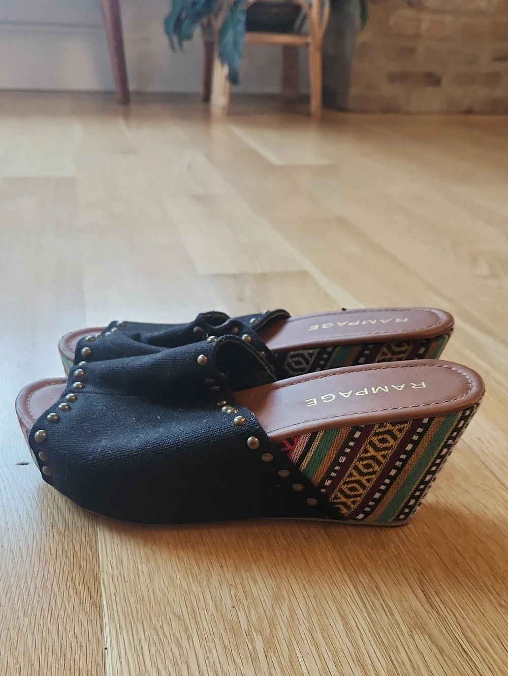 Rampage wedge sandals